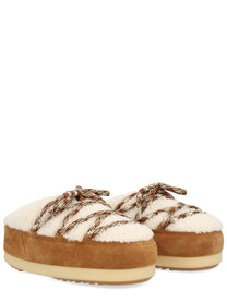 Moon Boot Unisex Shearling Evx Mules Multicolor Moon Boot