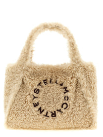 Stella McCartney Shearling Shopping Bag Beige