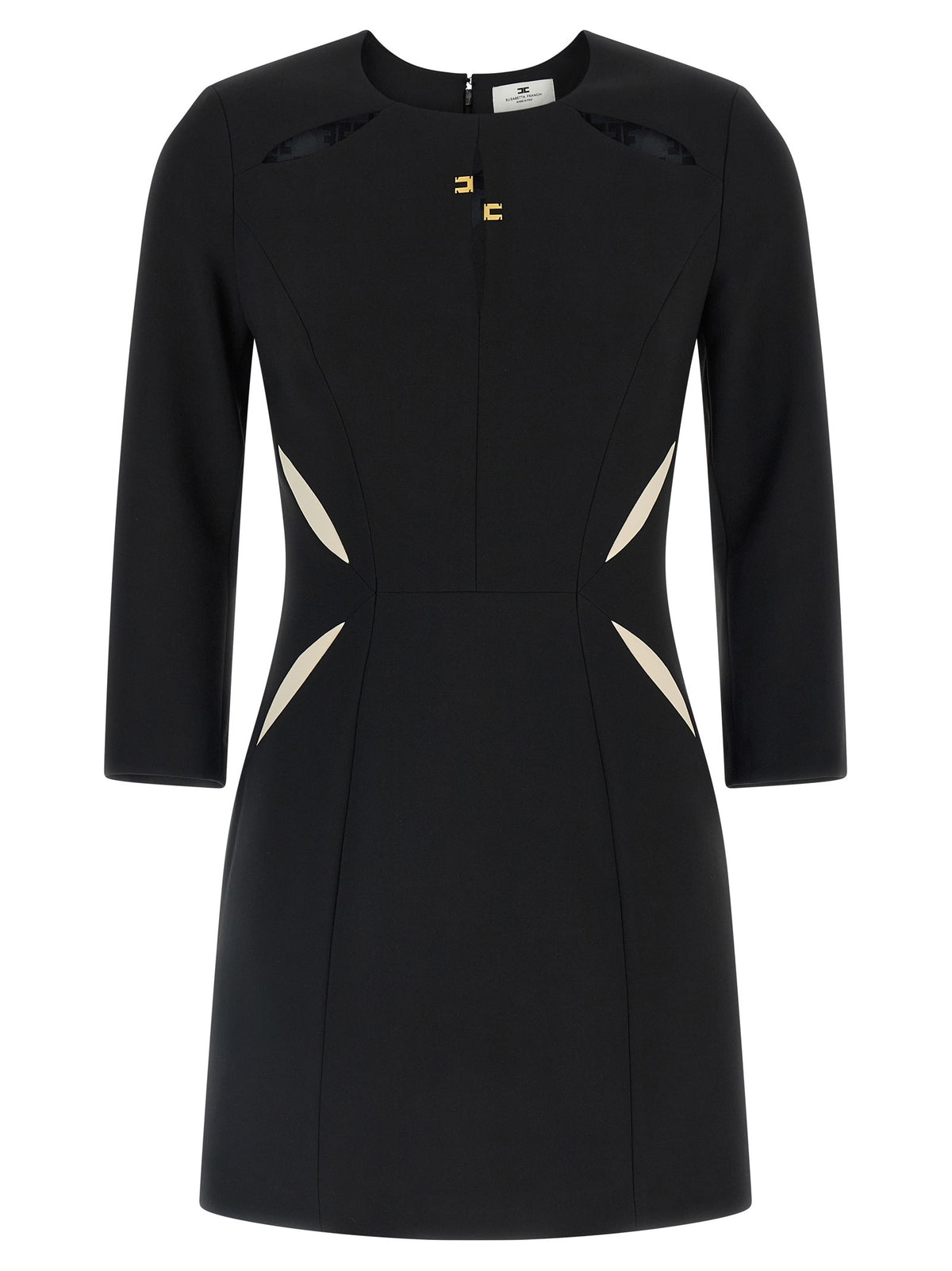 Elisabetta Franchi Sheath Dress White