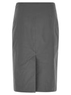 Miu Miu Women's Sheath Skirt Grey, view 2