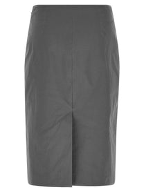 Miu Miu Sheath Skirt Grey
