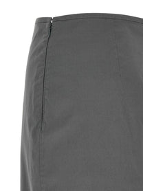 Miu Miu Sheath Skirt Grey
