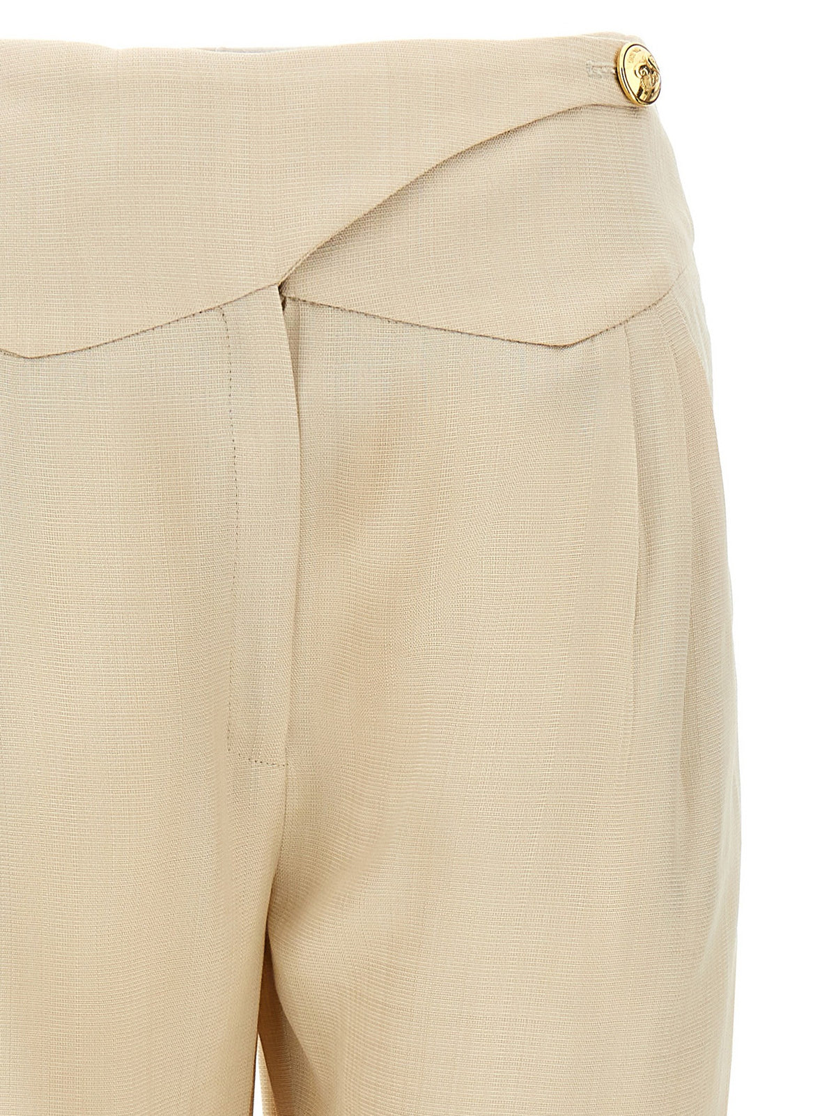 Blazé Milano Sheena Basque Pants Beige, view 3