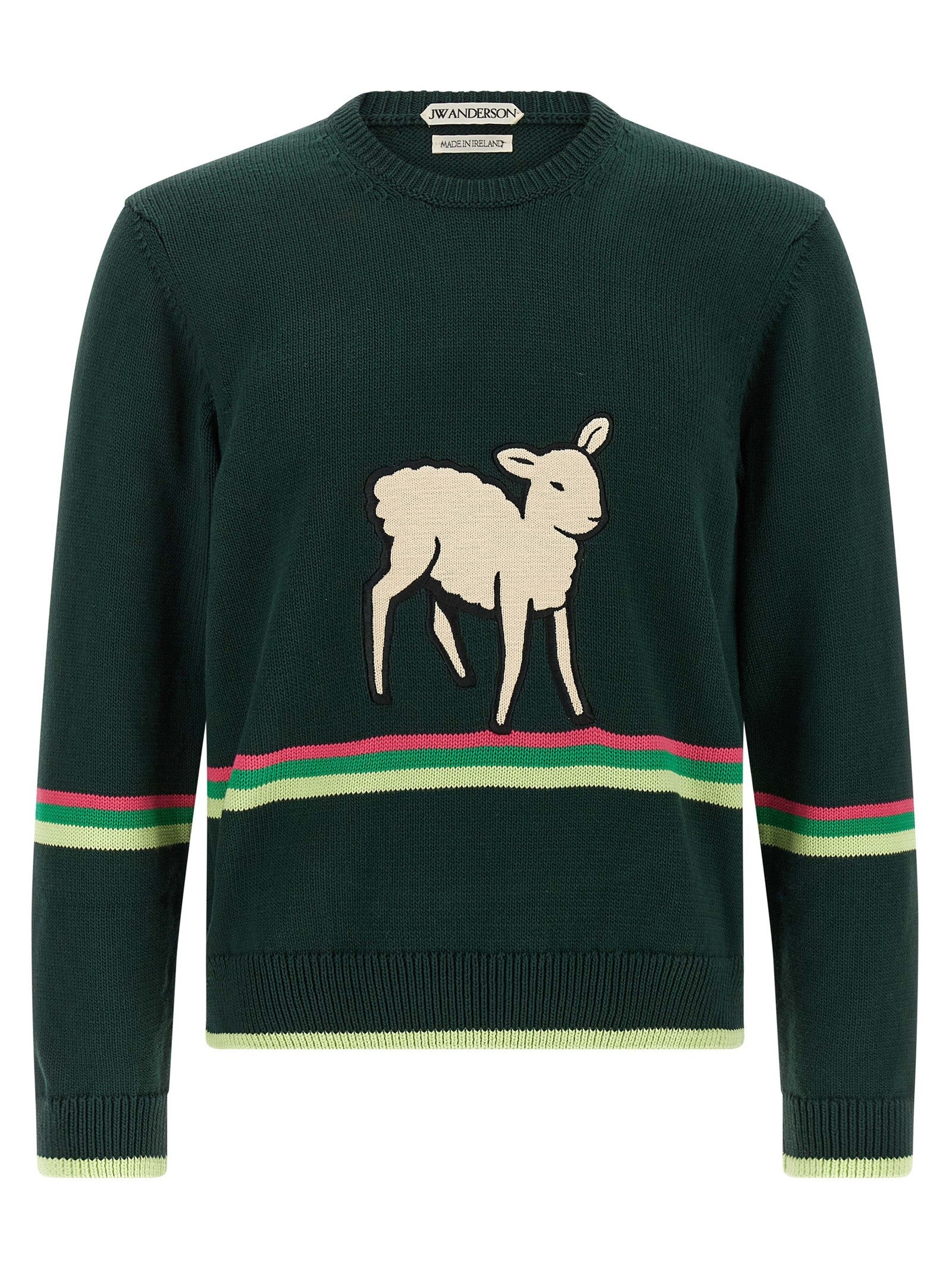 JW Anderson Sheep Sweater Green