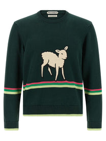 JW Anderson Sheep Sweater Green