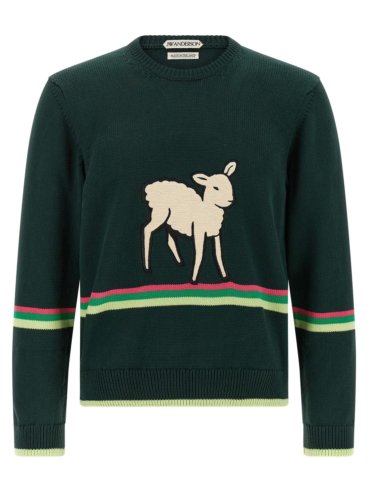 JW Anderson Sheep Sweater Green
