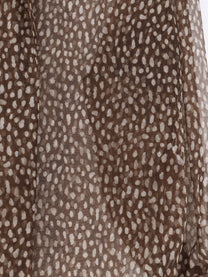 Brunello Cucinelli Women's Sheer Silk Shirt Brown
