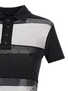 Coperni Sheer Striped Polo Shirt Black, view 3