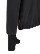 Entire Studios Shell Fleece Pullover Fleece Sweatshirt Black, view 4