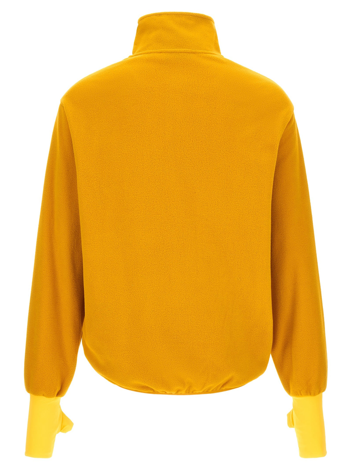 Entire Studios Shell Fleece Pullover Fleece Sweatshirt Yellow, view 2