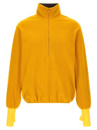 Entire Studios Shell Fleece Pullover Fleece Sweatshirt Yellow