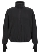 Entire Studios Shell Fleece Pullover Fleece Sweatshirt Black