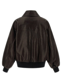 Khaite Shelman Jacket Brown