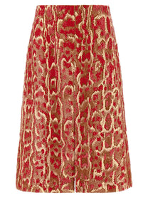 Dries Van Noten Shera Bis Skirt Gold