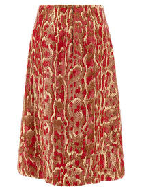 Dries Van Noten Shera Bis Skirt Gold