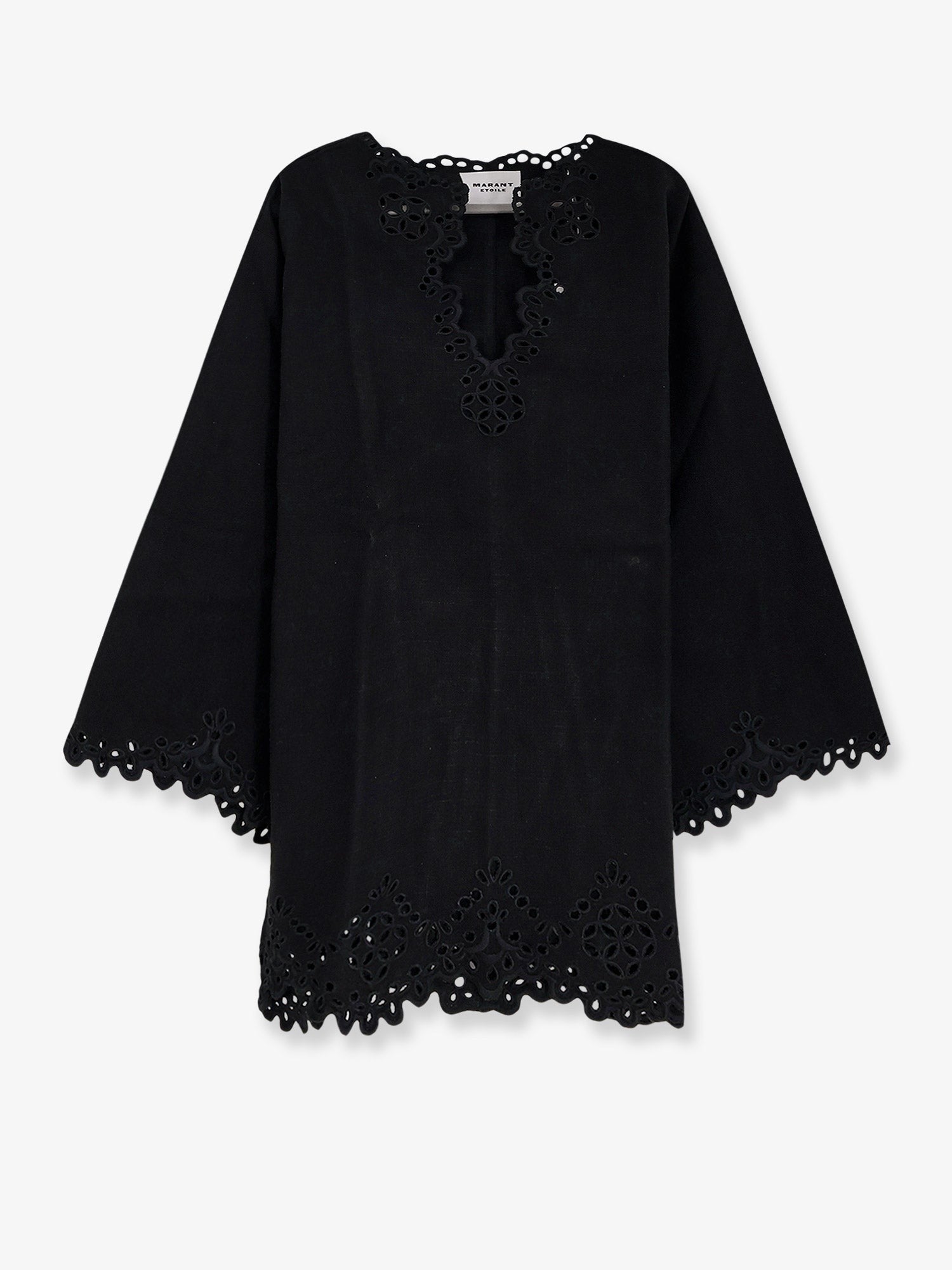 Isabel Marant Étoile Women's Sherazade Short Cotton Dress Black