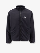Stussy Men's Sherpa and Nylon Reversible Jacket Black