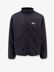 Stussy Men's Sherpa and Nylon Reversible Jacket Black