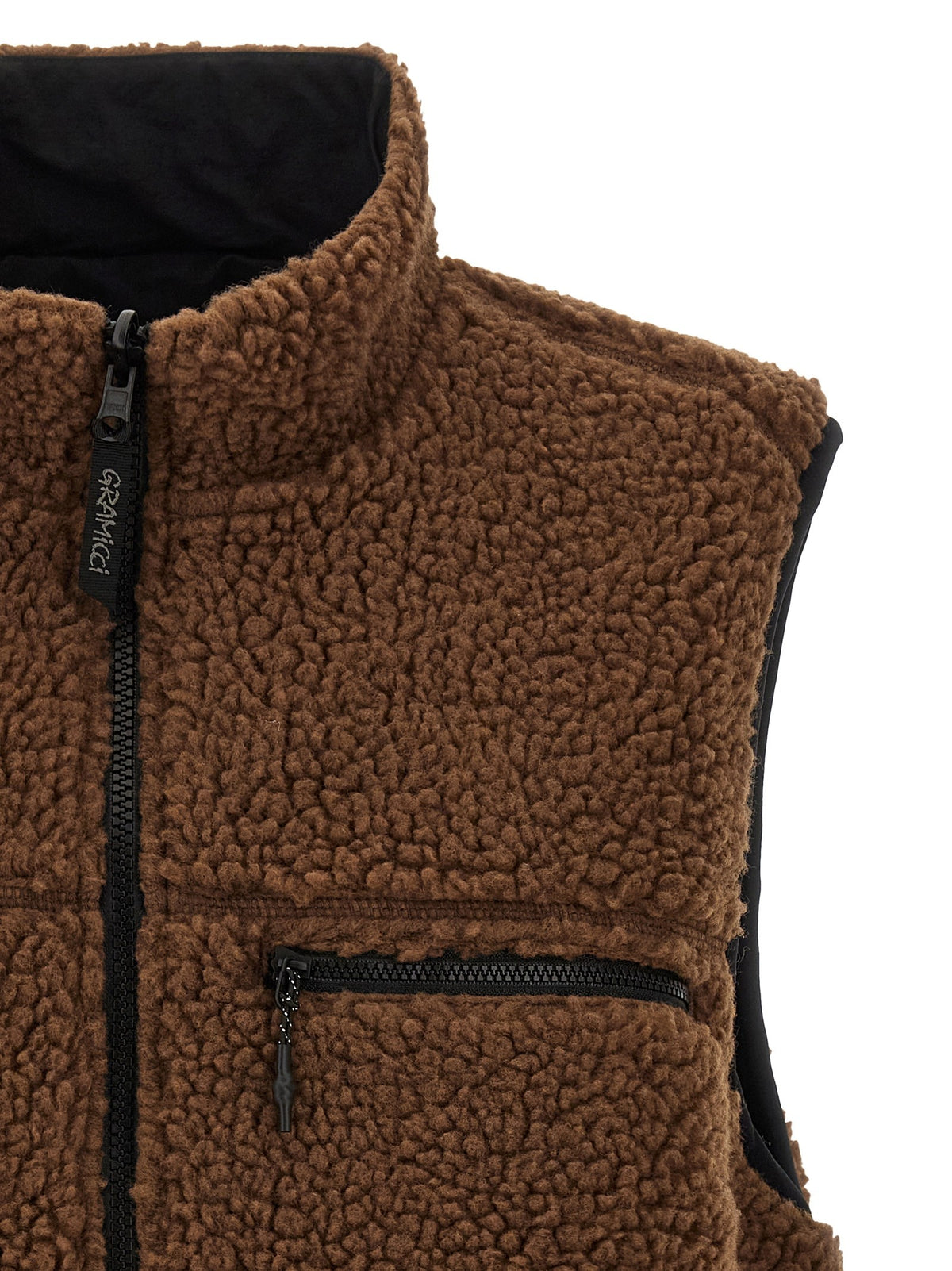 Gramicci Sherpa Reversible Vest Gold