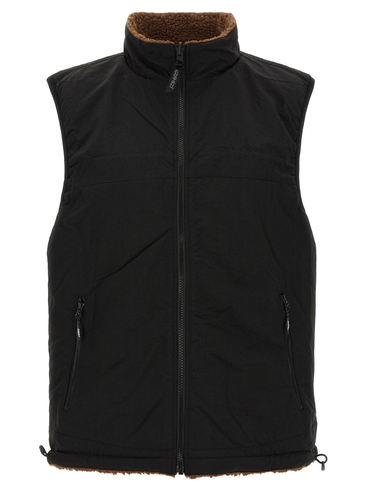 Gramicci Sherpa Reversible Vest Gold
