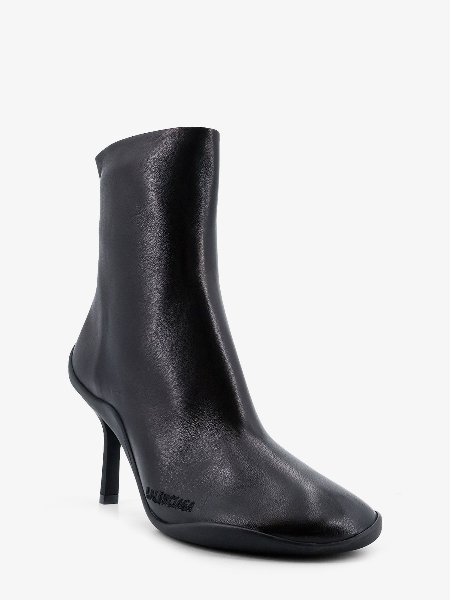 Balenciaga Women's Shibuya Leather Boots Black