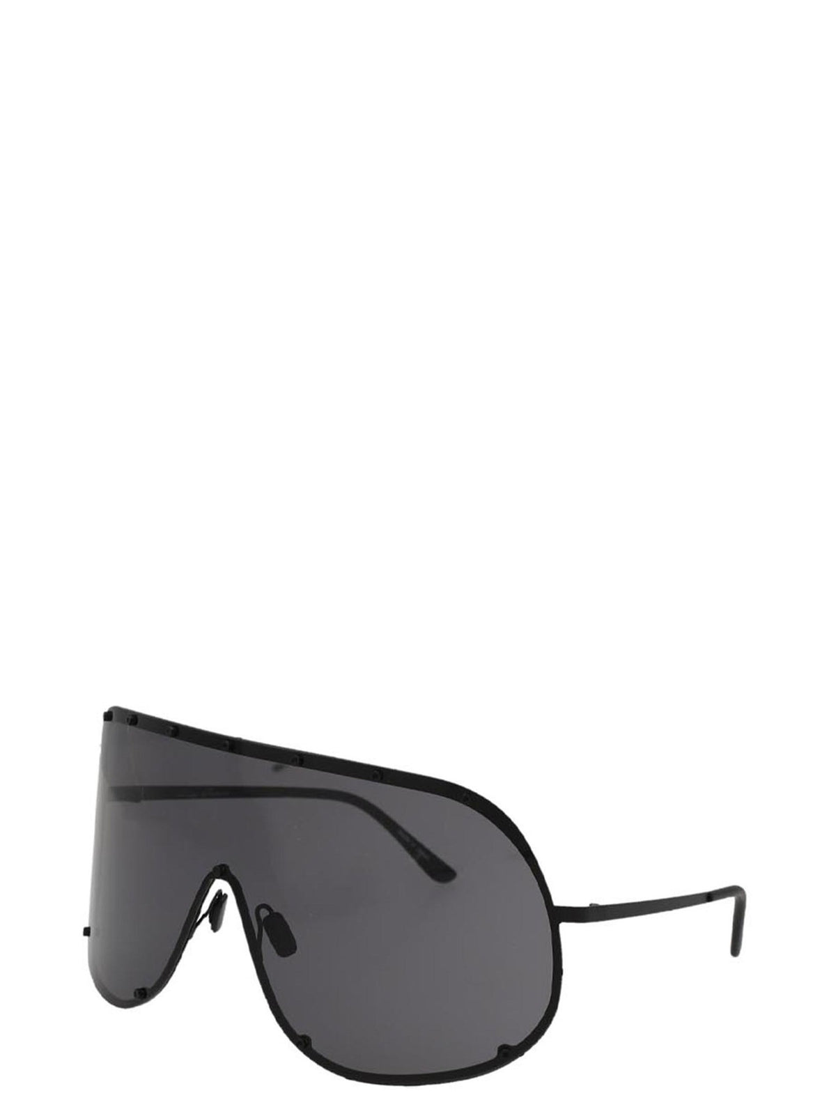 Rick Owens Shield Sunglasses Black