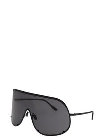 Rick Owens Shield Sunglasses Black