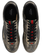 Gucci Women's Shift Sneaker Black, view 5