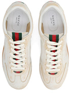 Gucci Women's Shift Sneaker White, view 5