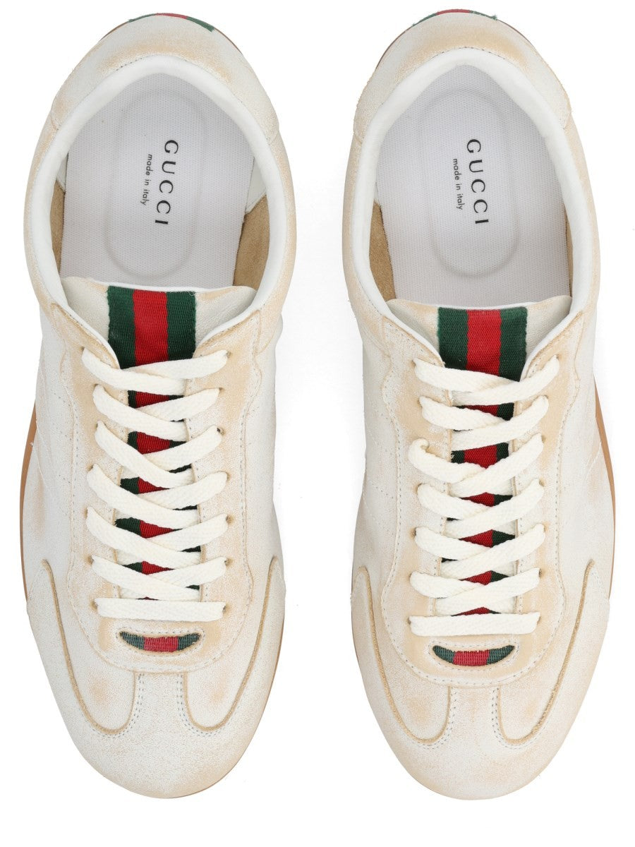 Gucci Women's Shift Sneaker White