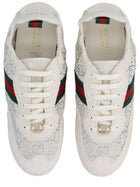 Gucci Women's Shift Sneaker White, view 5
