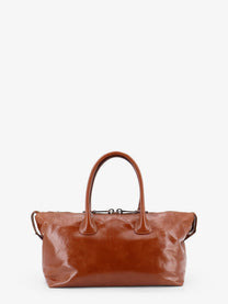 Miu Miu Women's Shiny Leather Handbag Beige