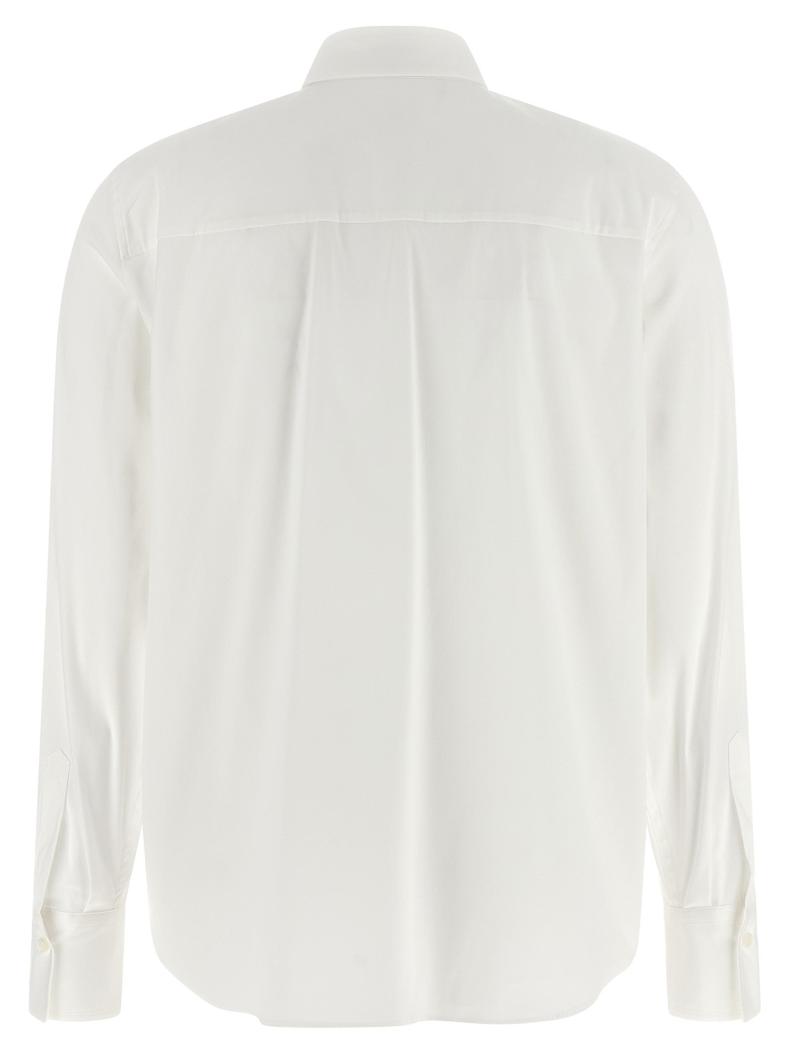 Brunello Cucinelli Shiny Trim Shirt White