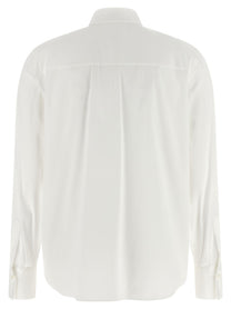 Brunello Cucinelli Shiny Trim Shirt White