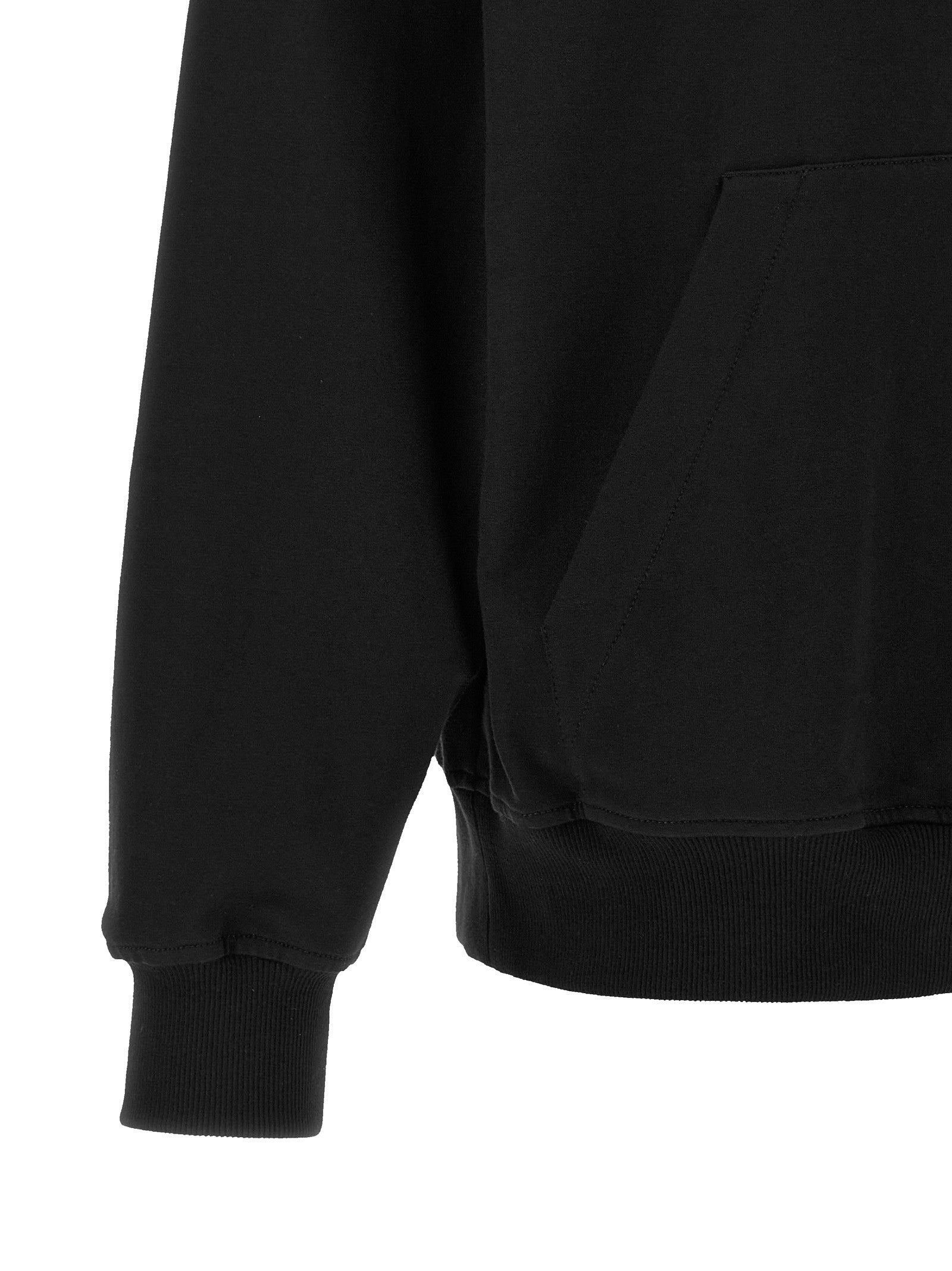 Brunello Cucinelli Shiny Trims Hoodie Black