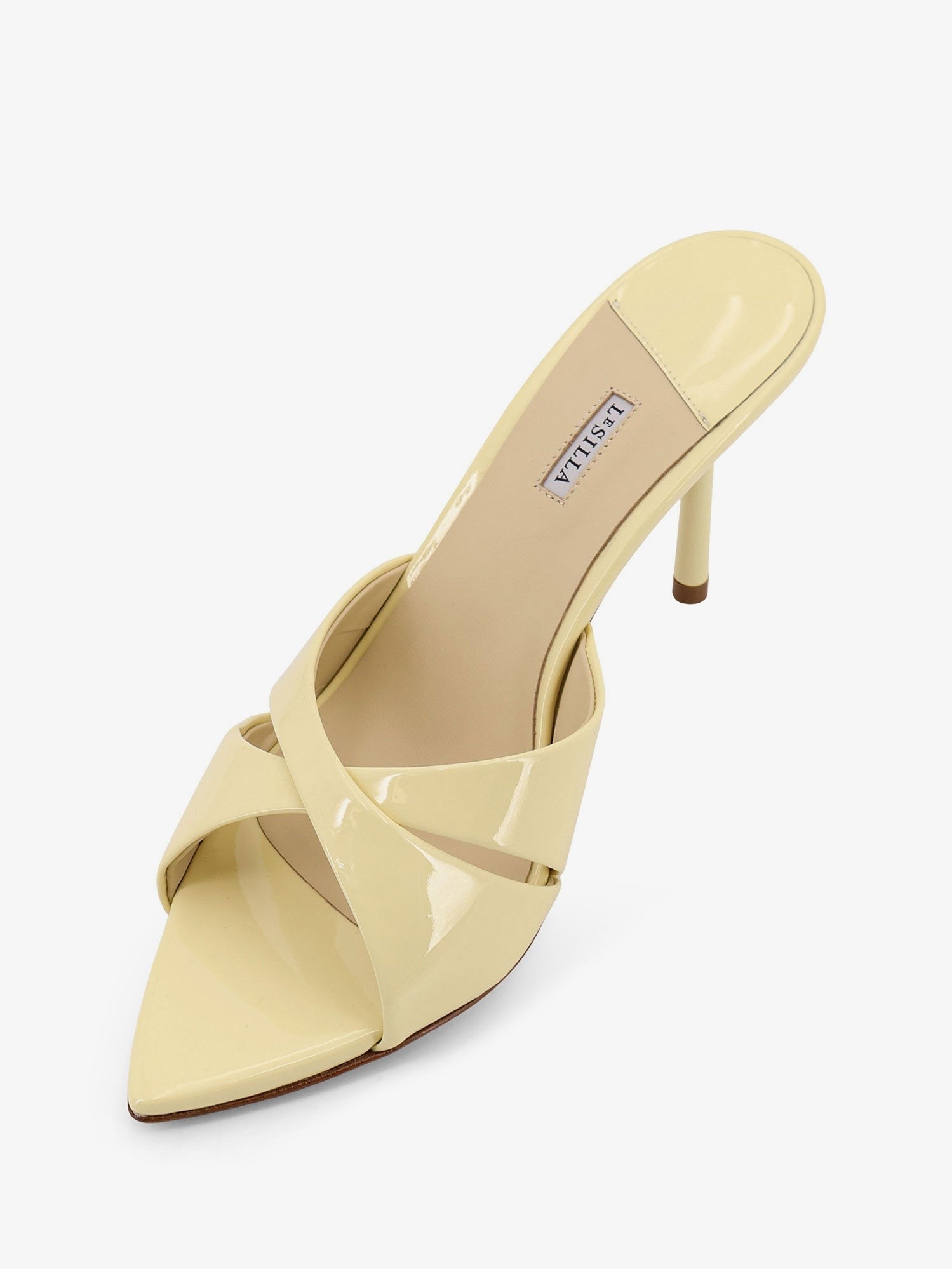 Le Silla Women's Shirley Patent Leather Sandals MAYO
