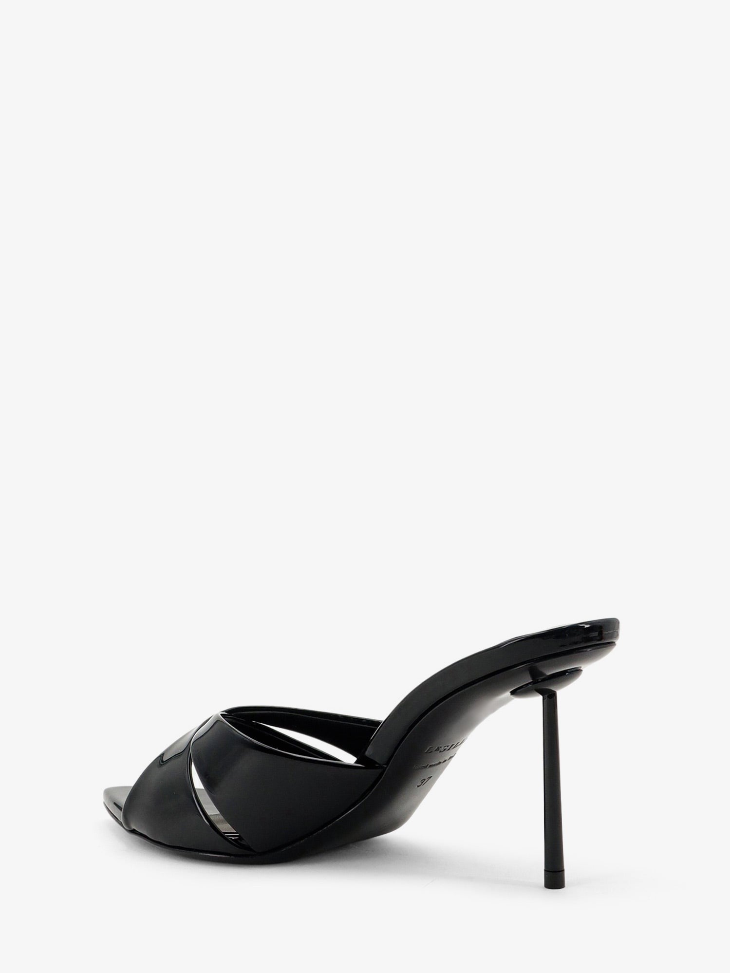 Le Silla Women's Shirley Patent Leather Sandals Black