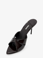 Le Silla Women's Shirley Patent Leather Sandals Sacher, view 4