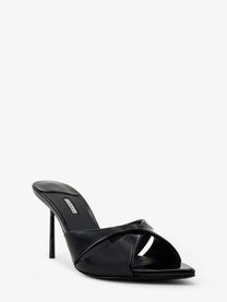 Le Silla Women's Shirley Patent Leather Sandals Black