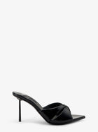 Le Silla Women's Shirley Patent Leather Sandals Black