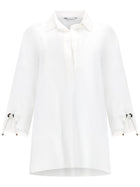 Max Mara Women's Shirt Adorni White