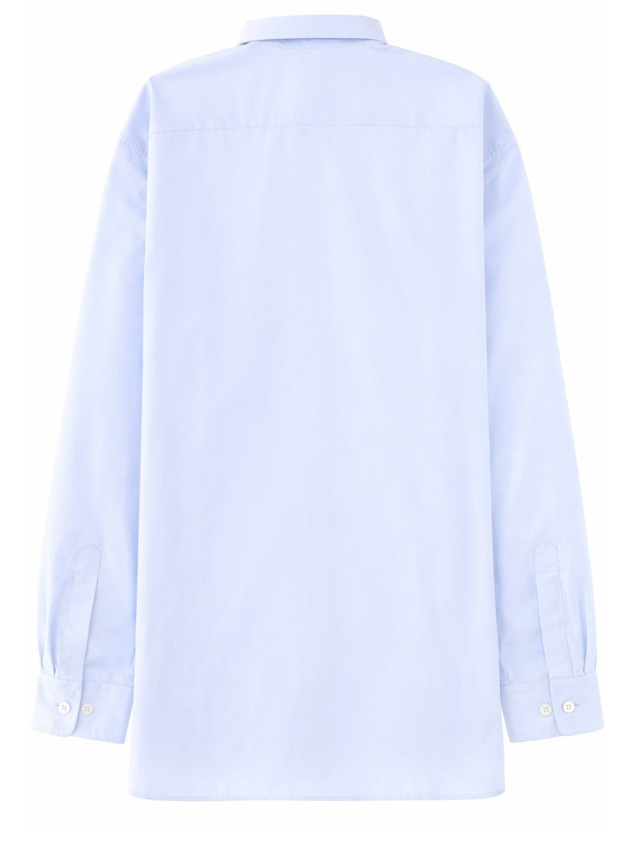 Dries Van Noten Men's Shirt Croom Blue