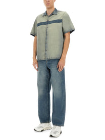 Diesel Men's Shirt Nabil Blue Diesel