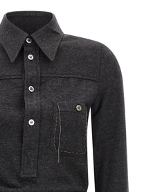 Maison Margiela Shirt Dress Grey