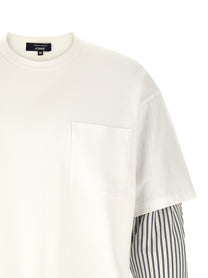 Comme Des Garҫons Homme Shirt Insert Shirt White