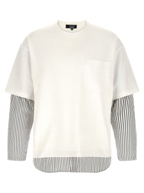 Comme Des Garҫons Homme Shirt Insert Shirt White