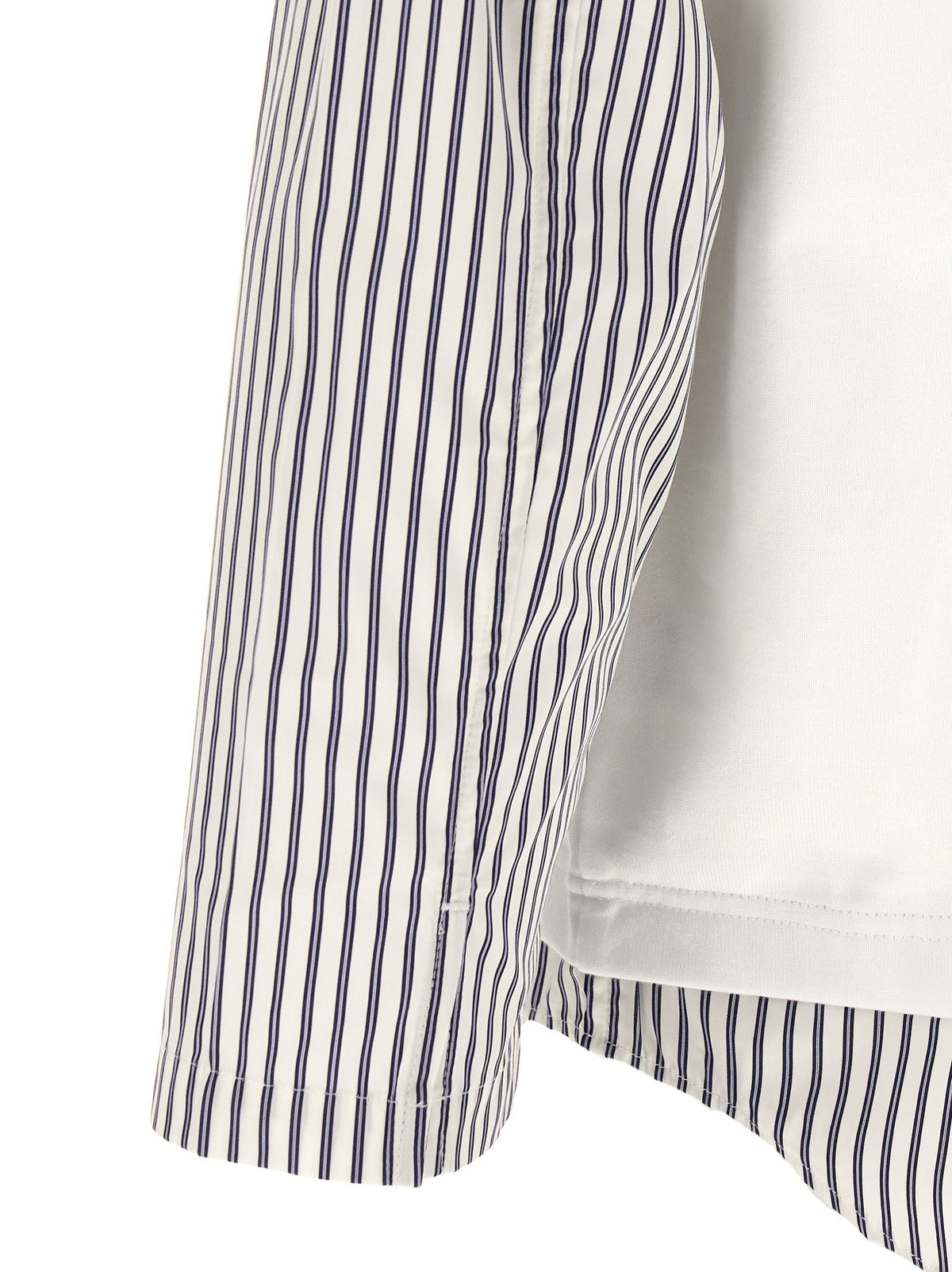 Comme Des Garҫons Homme Shirt Insert Shirt White