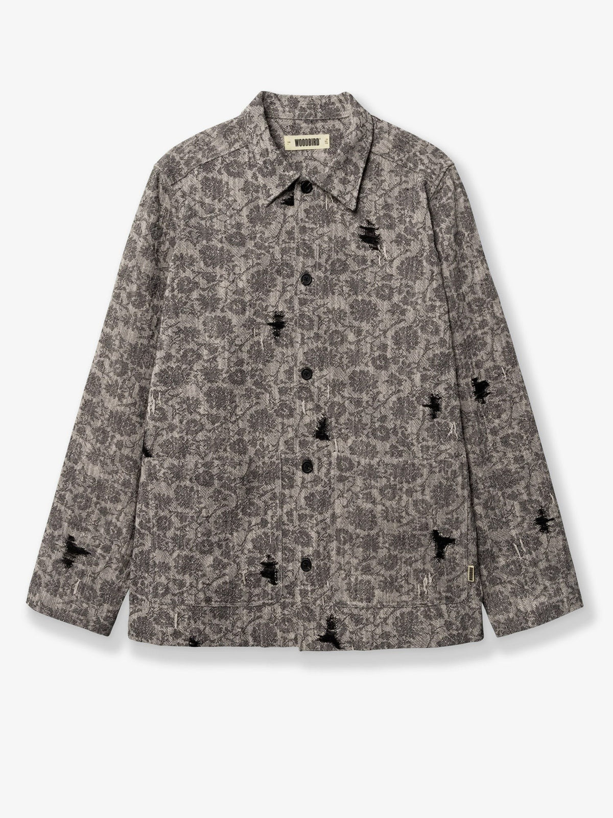 Woodbird Men's Shirt Jacket Black