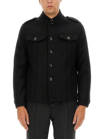 Tom Ford Men's Shirt Jacket Black