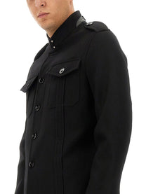 Tom Ford Men's Shirt Jacket Black